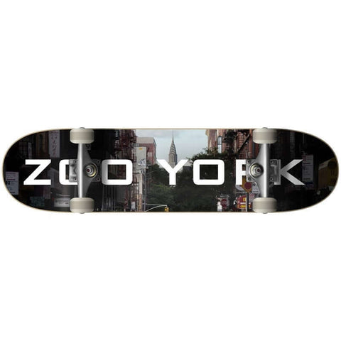 Zoo York - OG 95 Logo Block Chrysler Multi Skateboard Complete Bottom View