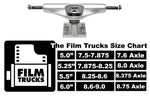 Film Trucks Size Chart