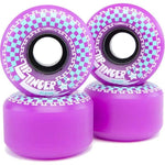 Pack of 4 Krooked - Zip Zinger Purple Skateboard Wheels